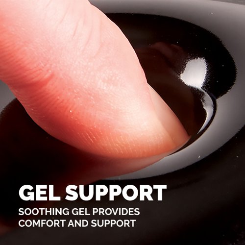Mousepad, Zola, forma ergonomica, din silicon si PVC, 23x19.5x2 cm, negru Mousepad, Zola, forma ergonomica, din silicon si PVC, 23x19.5x2 cm, negru